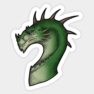 Spike - Green Sticker